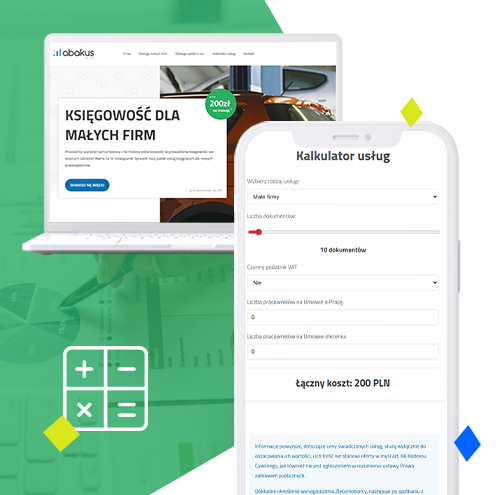 Nowoczesne biuro – reprezentacyjne zdjęcie projektu strony dla kancelarii